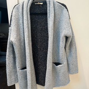 Lovestitch two-tone cardigan